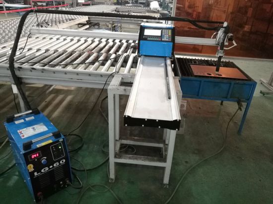 mesin pemotong cnc plasma portabel kanggo baja karbon / baja liar / plat besi