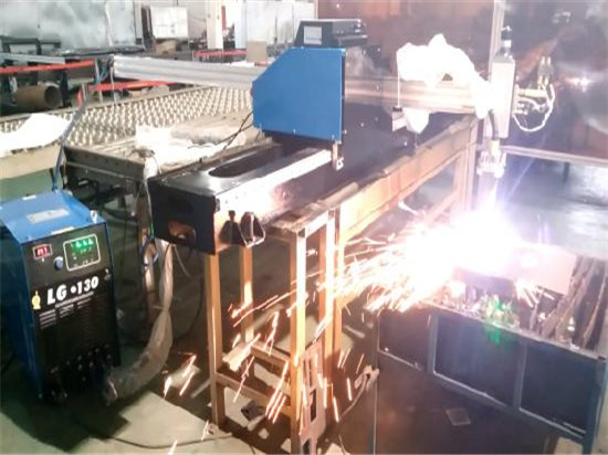 Potongan CNC nyala plasma mesin pemotong logam untuk stainless, baja karbon lan komponen komponen murah