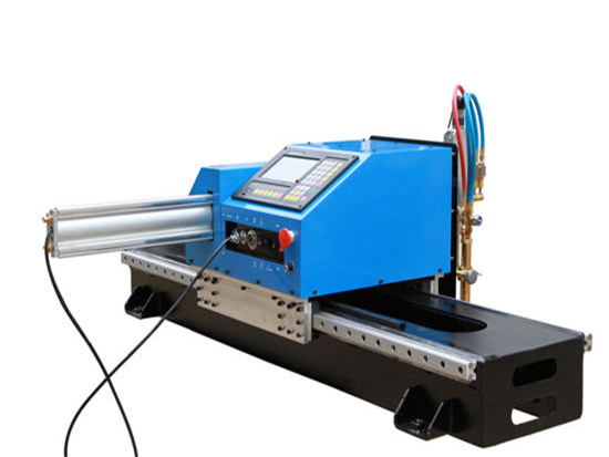 Portable CNC Plasme cutting machine, mesin pemotongan logam Harga pabrik untuk dijual