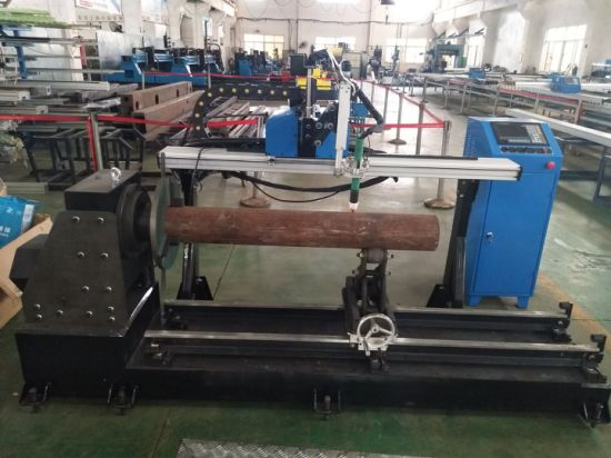 China cnc plasma cutting machine untuk karton / stainless steel