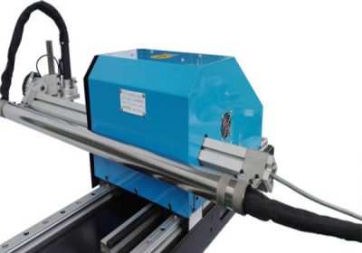 Gantry Type CNC Plasma Cutting Machine, pemotongan plat baja dan mesin bor harga pabrik