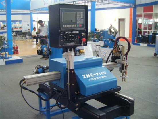 Pemotong plasma cnc otomatis, mesin pemotong profil cnc untuk lembaran logam