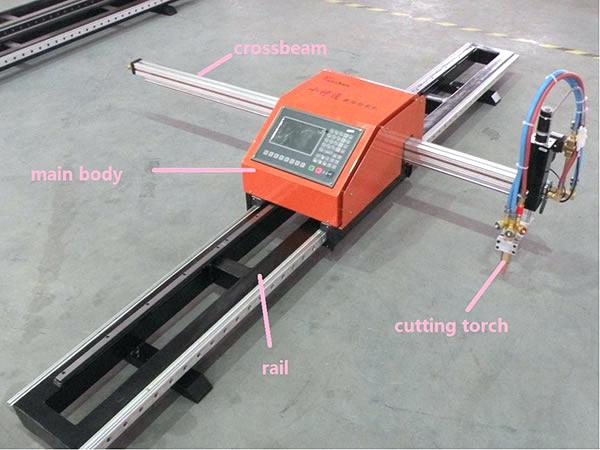 Produk anyar mesin cnc plasma cutting sheet metal 1200 * 1200mm working area
