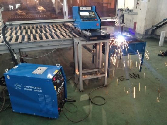 Potongan CNC nyala plasma mesin pemotong logam untuk stainless, baja karbon lan komponen komponen murah