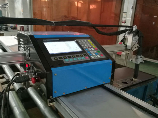 Plastik gantungan otomatis CNC Plasma mesin pemotong / sheet metal pemotong plasma