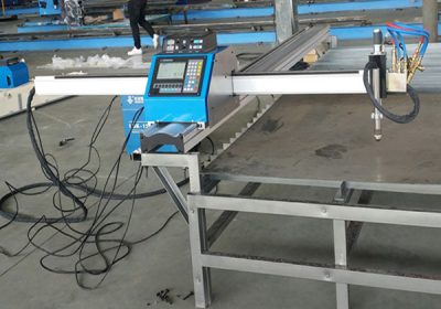 portable mini CNC plasma cutter 120A stainless steel plate CNC cutting machine / 1600 * 3400mm cutting size with CE certification