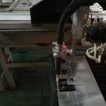 CNC gantry type flame oxy plasma cutting machine kanggo sheet metal cutting