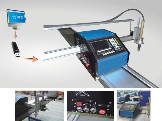 Jaminan panggenan flat bed CNC Plasma cutting machine