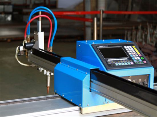 Promosi murah cnc plasma pemotongan mesin kanggo logam bagean / meja Tipe cnc sheet logam pemotongan mesin karo THC