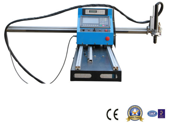 China Gantry Type CNC Plasma Cutting Machine, pemotong plat baja dan mesin bor harga pabrik